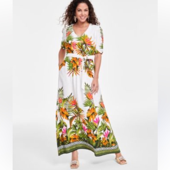 INC International Concepts Dresses & Skirts - INC International Concepts Floral Maxi Dress